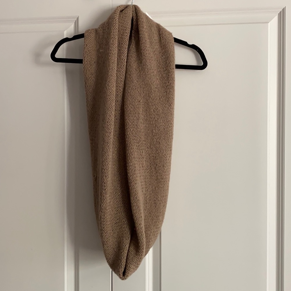 Tan Circle Scarf